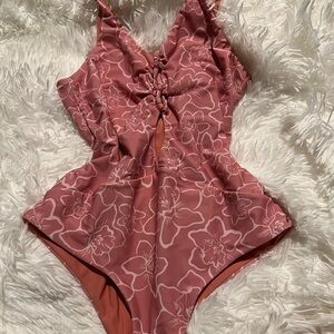Mailani Pink Floral One Piece Swimsuit